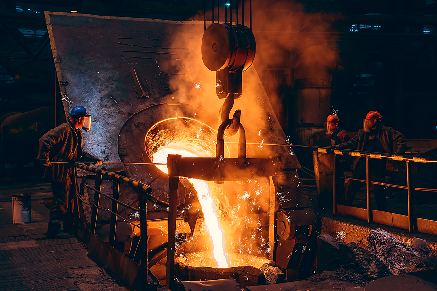 Bhanu Special Castings metal castings in Vijayawada Manganese steel casting process